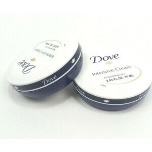2X Dove Cream, Nourishing Care  Dove Intensive Cream,2.53 FL.OZ each,